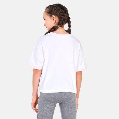 Jordan Kids; Essentials Ringer T-Shirt (Older Kids) Pink