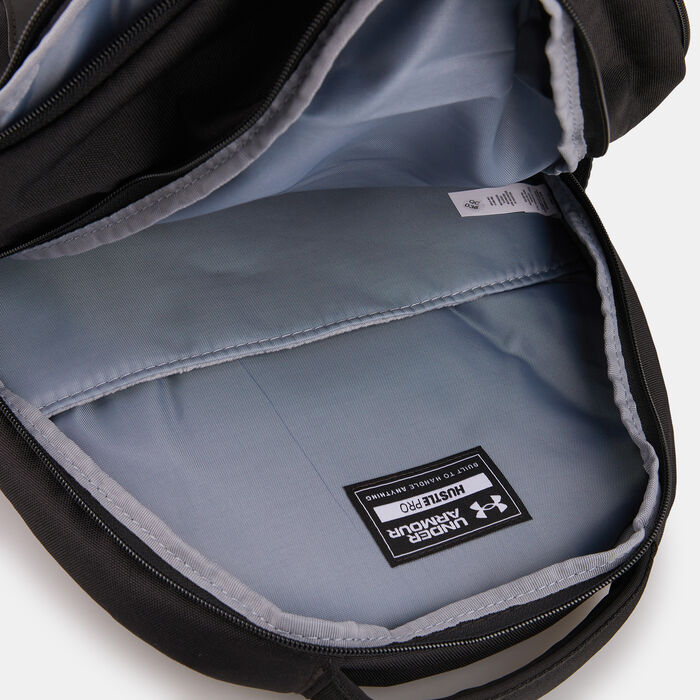 Under Armour UA Hustle Pro Backpack Black image number 3