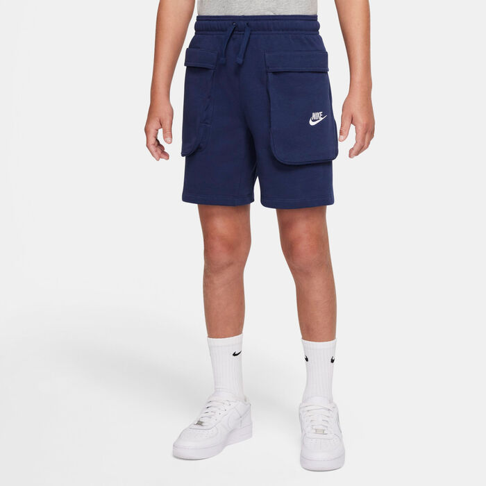 Nike Kids' Sportswear Cargo Shorts (Older Kids) Blue Nike Kids' Sportswear Cargo Shorts (Older Kids) Blue image number 0