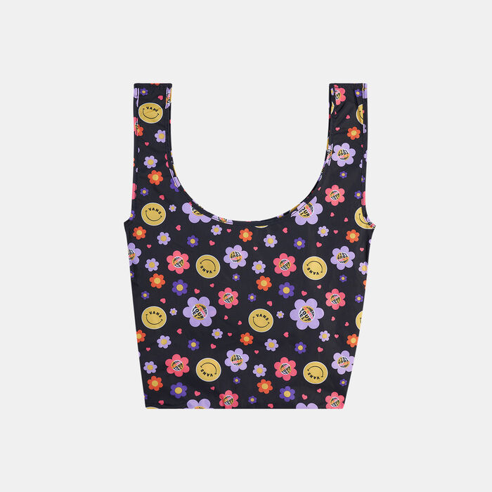 Vans Women's Contortion Tote Bag Black Vans Women's Contortion Tote Bag Black image number 1