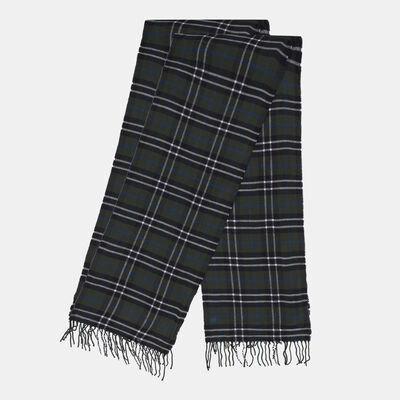 Timberland Men's Plaid Scarf Green Timberland Men's Plaid Scarf Green