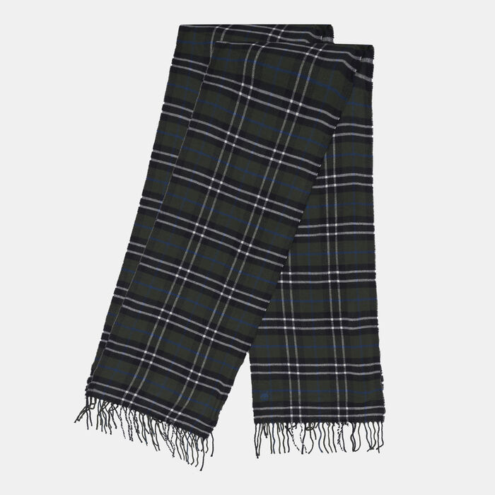 Timberland Men's Plaid Scarf Green Timberland Men's Plaid Scarf Green image number 0