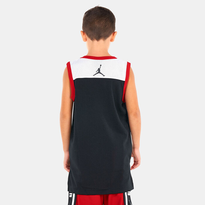 Jordan Kids' Colorblock 23 Jersey (Older Kids) Black Jordan Kids' Colorblock 23 Jersey (Older Kids) Black image number 1