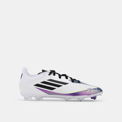 adidas Kids' F50 League Messi Multi-Ground Football Shoes White