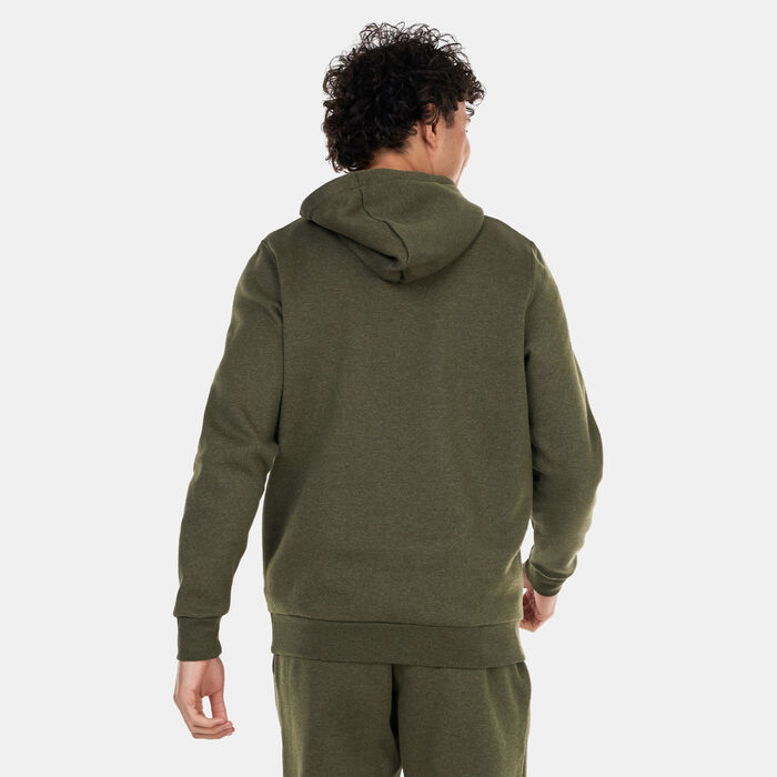Under Armour Men's UA Essential Fleece Hoodie Green Under Armour Men's UA Essential Fleece Hoodie Green image number 1