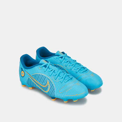 Nike Kids' Mercurial Vapor 14 Academy Multi-Ground Football Shoe Blue