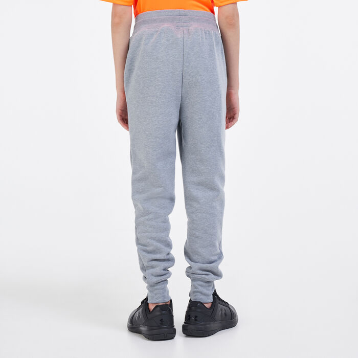 Under Armour Kids' Rival Fleece Sweatpants Grey Under Armour Kids' Rival Fleece Sweatpants Grey image number 1