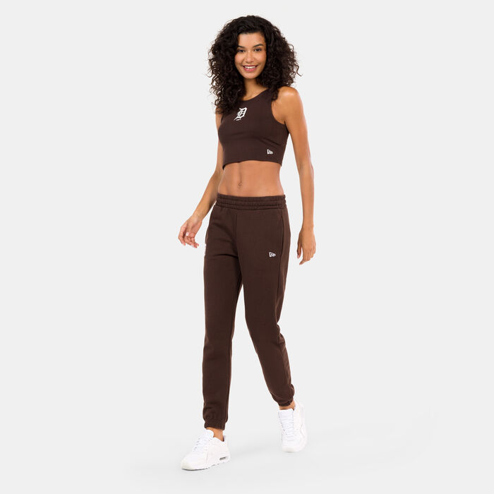 New Era Women's MLB Detroit Tigers LE Crop Top Brown New Era Women's MLB Detroit Tigers LE Crop Top Brown image number 2