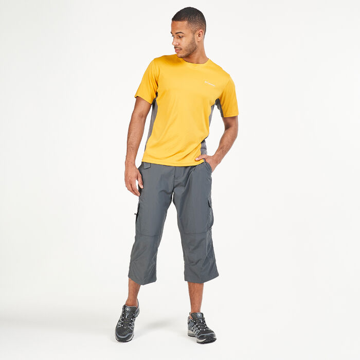 Columbia Men's Zero Ice Cirro-Cool™ T-Shirt yellow Columbia Men's Zero Ice Cirro-Cool™ T-Shirt yellow image number 2