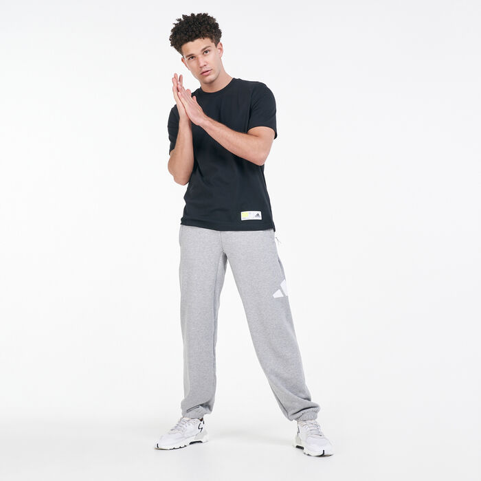 adidas Men's Sportswear Badge of Sport Sweatpants Grey adidas Men's Sportswear Badge of Sport Sweatpants Grey image number 2