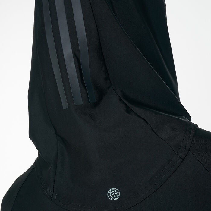 adidas Women's 3-Stripes Swimming Hijab Black adidas Women's 3-Stripes Swimming Hijab Black image number 2