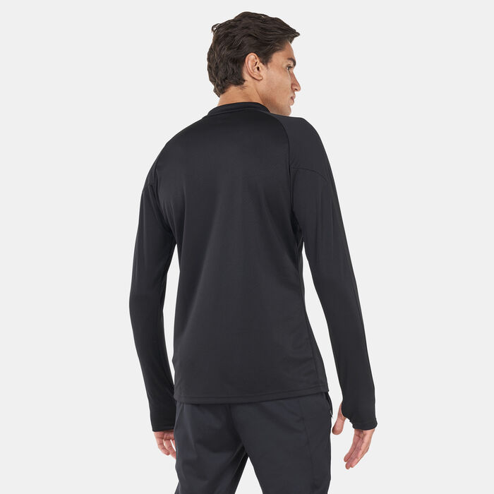 PUMA Men's individualFINAL Training Quarter-Zip Football Jacket Black PUMA Men's individualFINAL Training Quarter-Zip Football Jacket Black image number 1