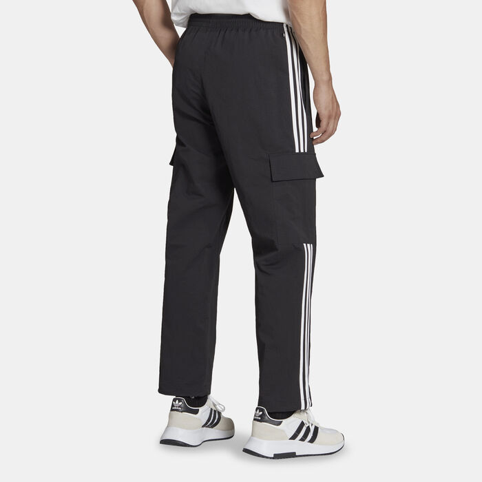 adidas Originals Men's Adicolor Classics 3-Stripes Cargo Pants Black adidas Originals Men's Adicolor Classics 3-Stripes Cargo Pants Black image number 1