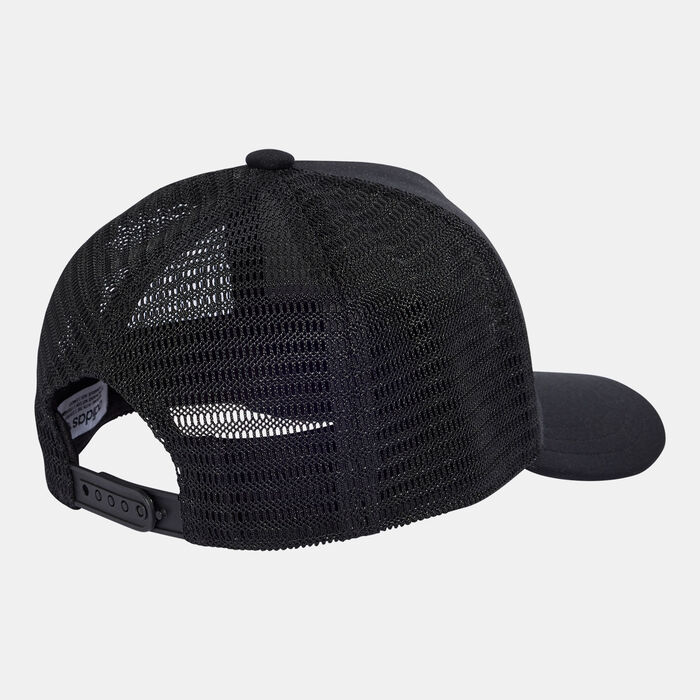 adidas Originals Kids' Graphic Trucker Cap Black adidas Originals Kids' Graphic Trucker Cap Black image number 1