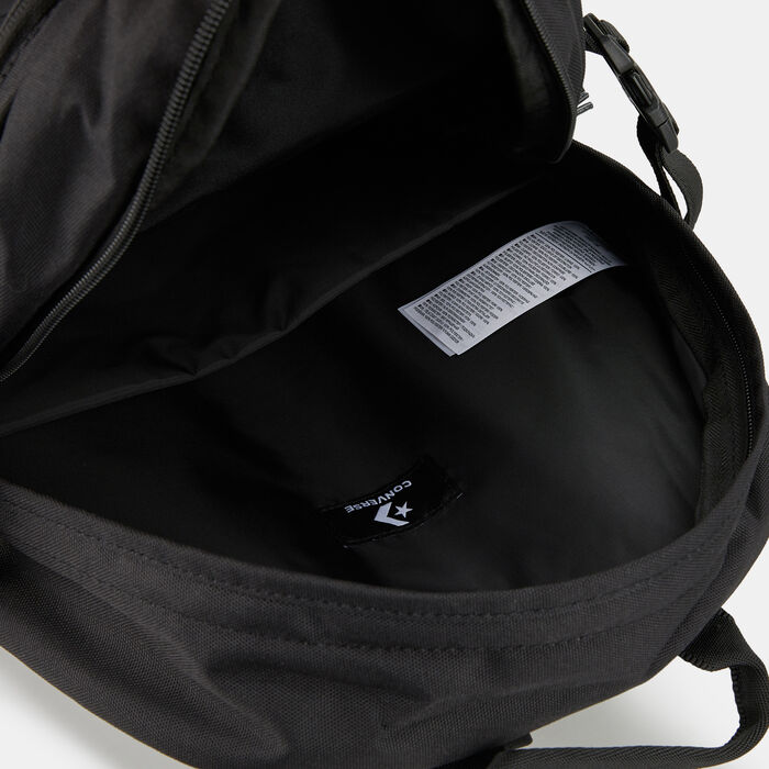 Converse Straight Edge Backpack Black Converse Straight Edge Backpack Black image number 3