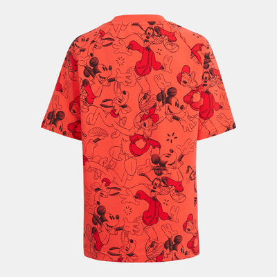 adidas Kids' x Disney Mickey Mouse T-Shirt (Younger Kids) Red