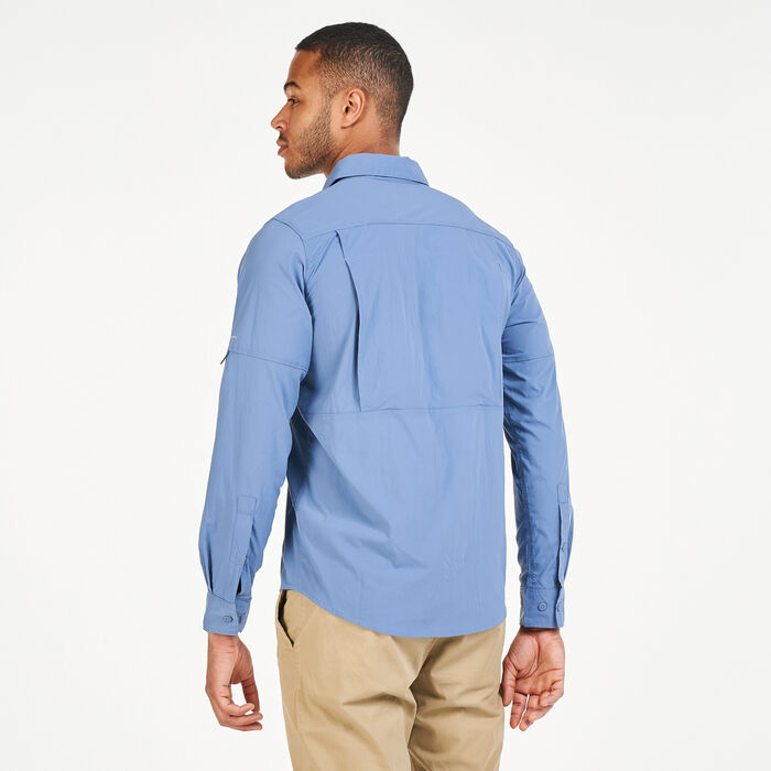 Columbia Men's Newton Ridge™ Shirt Blue Columbia Men's Newton Ridge™ Shirt Blue image number 1