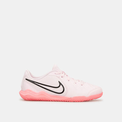 Nike Kids' Tiempo Legend 10 Academy Indoor Court Football Shoes Pink