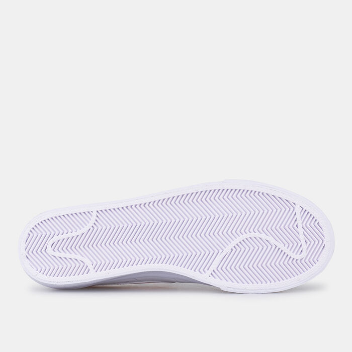 Nike Women's Blazer Low Platform Shoes White Nike Women's Blazer Low Platform Shoes White image number 3