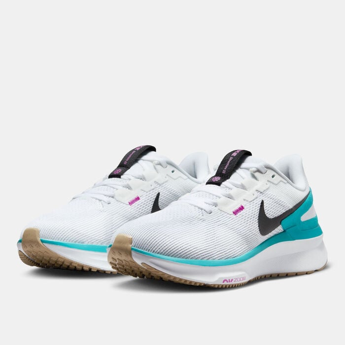 Nike Women's Air Zoom Structure 25 Shoe White Nike Women's Air Zoom Structure 25 Shoe White image number 2