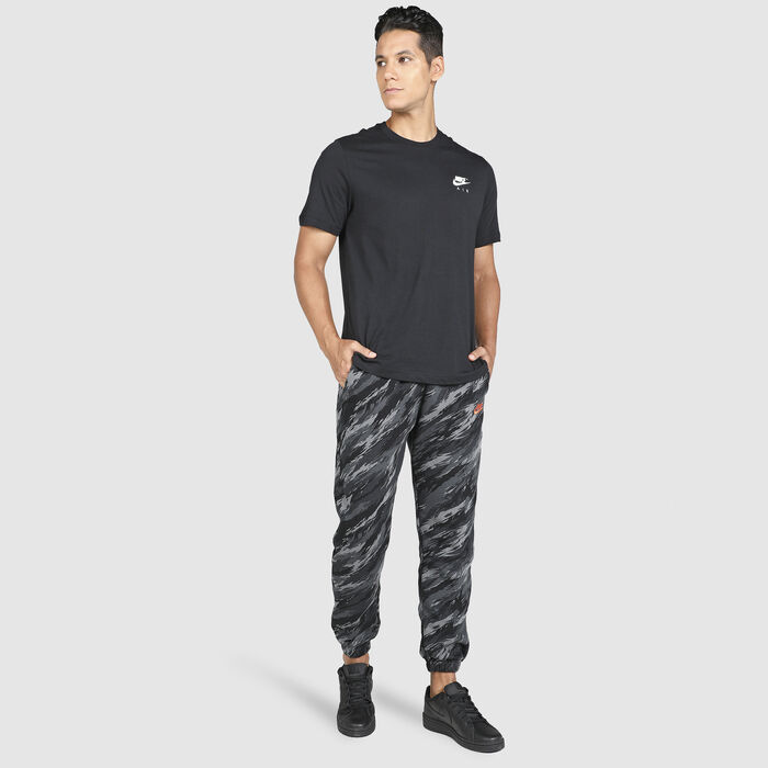 Nike Men's Sportswear Air T-Shirt Black Nike Men's Sportswear Air T-Shirt Black image number 2