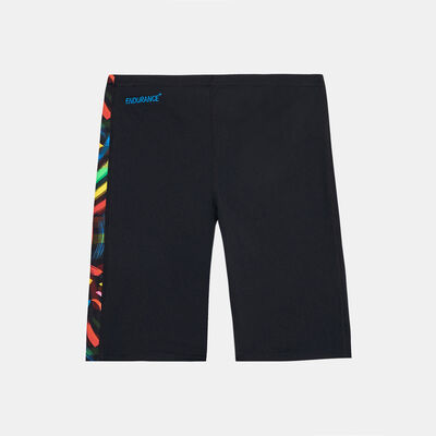 Speedo Kids' Digital Panel Jammer Shorts Black Speedo Kids' Digital Panel Jammer Shorts Black