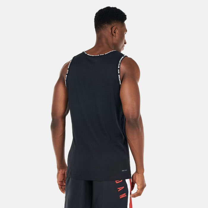 Jordan Men's Dri-FIT Sport Graphic Tank Top Black Jordan Men's Dri-FIT Sport Graphic Tank Top Black image number 1