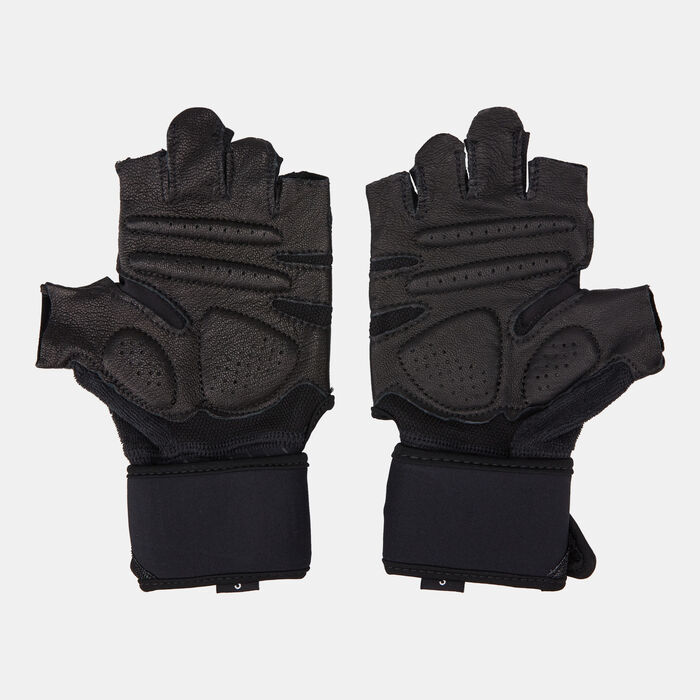 Nike Men's Elevated Fitness Gloves Black Nike Men's Elevated Fitness Gloves Black image number 1