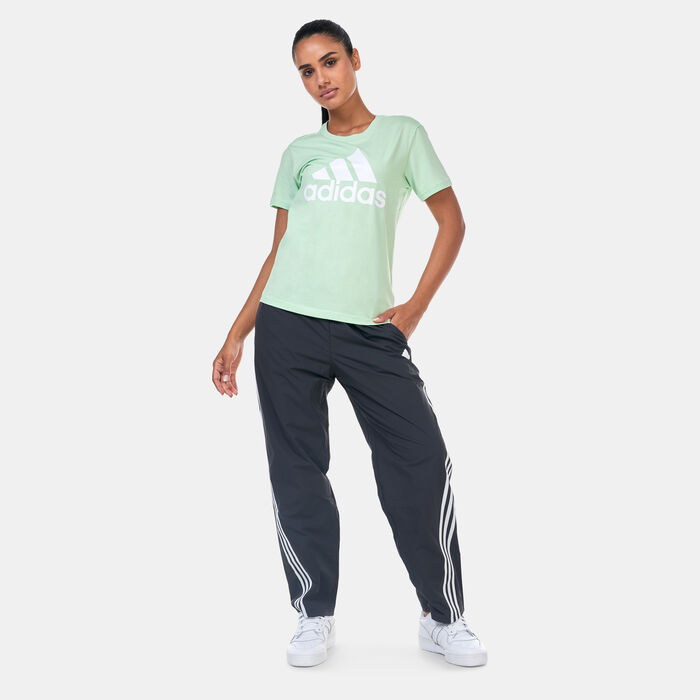 adidas Women's Essentials Logo T-Shirt Green adidas Women's Essentials Logo T-Shirt Green image number 2