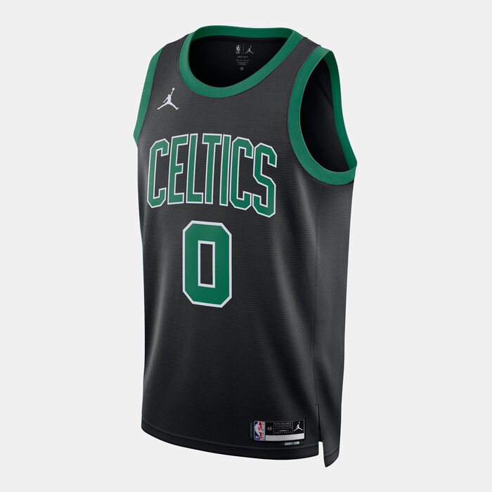 Jordan Men's 22/23 NBA Boston Celtics Jayson Tatum Statement Edition Swingman Basketball Jersey Black Jordan Men's 22/23 NBA Boston Celtics Jayson Tatum Statement Edition Swingman Basketball Jersey Black image number 1