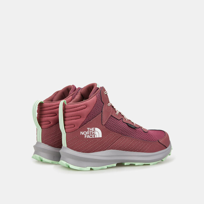 The North Face Kids' Fastpack Hiker Mid Waterproof Boot Green The North Face Kids' Fastpack Hiker Mid Waterproof Boot Green image number 2