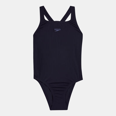 Speedo Kids' Essential Endurance+ Medalist Swimsuit (Older Kids) Blue