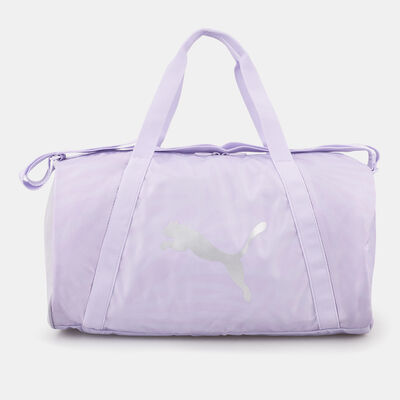 PUMA Women's ESS Barrel Nova Shine Tote Bag Blue PUMA Women's ESS Barrel Nova Shine Tote Bag Blue