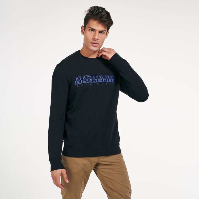 Napapijri Men's Bolanos Sweatshirt Black Napapijri Men's Bolanos Sweatshirt Black image number 0