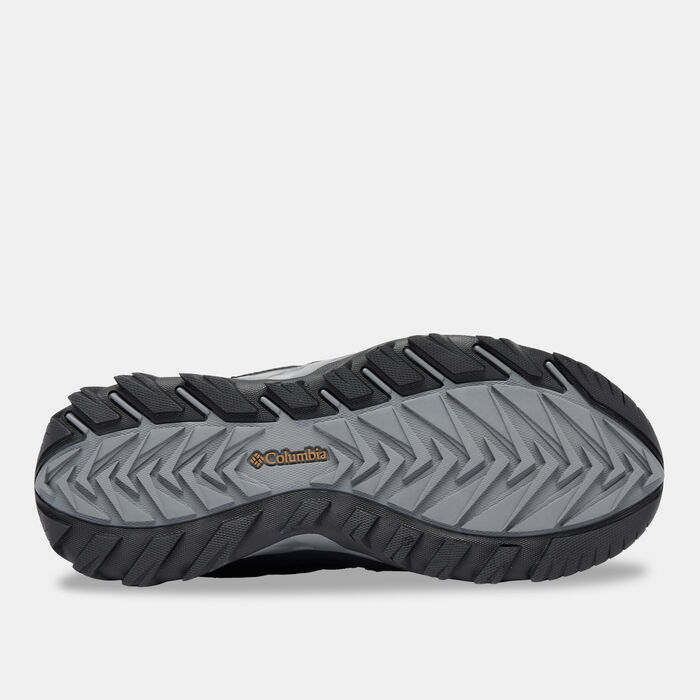 Columbia Men's Strata Trail Low Waterproof Boots Black image number 3