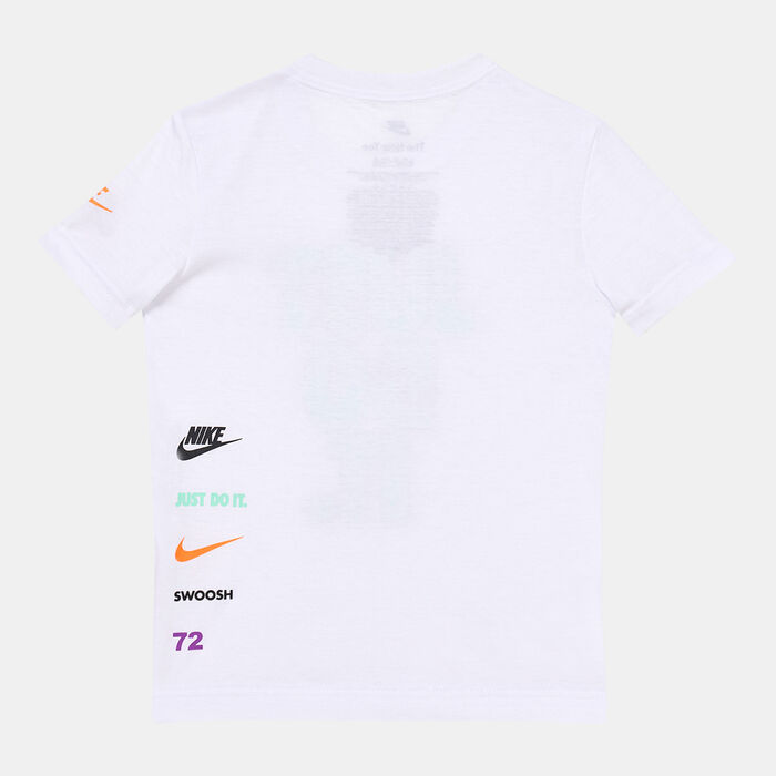 Nike Kids' Just Do It Illuminate T-Shirt (Younger Kids) White Nike Kids' Just Do It Illuminate T-Shirt (Younger Kids) White image number 1