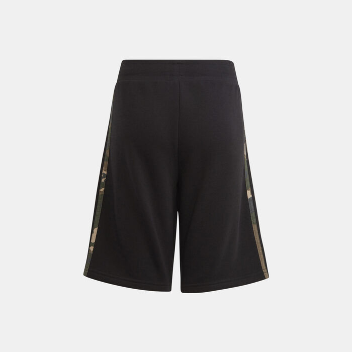adidas Originals Kids' Camo Shorts Black image number 1