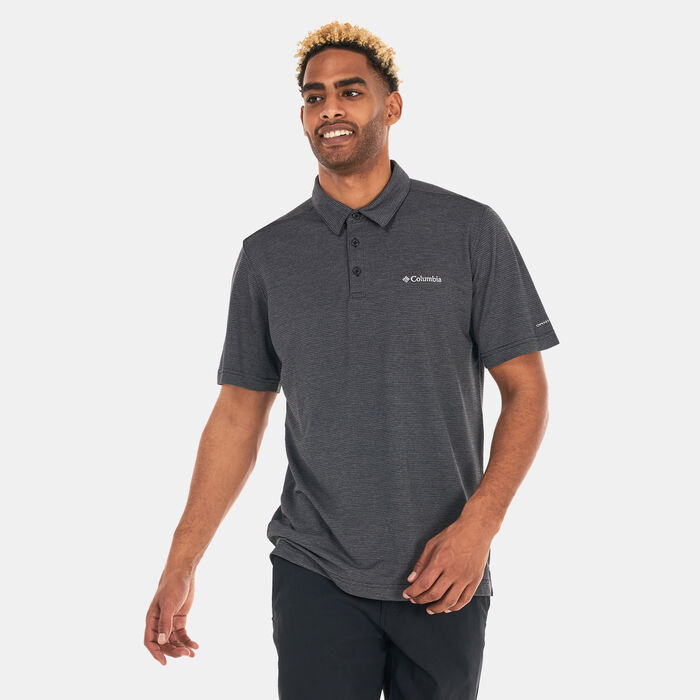 Columbia Men's HAVERCAMP™ Pique Polo Shirt Grey Columbia Men's HAVERCAMP™ Pique Polo Shirt Grey image number 0