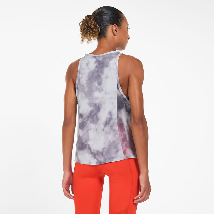 Nike Women's Icon Clash Sleek Tank Top Grey Nike Women's Icon Clash Sleek Tank Top Grey image number 1