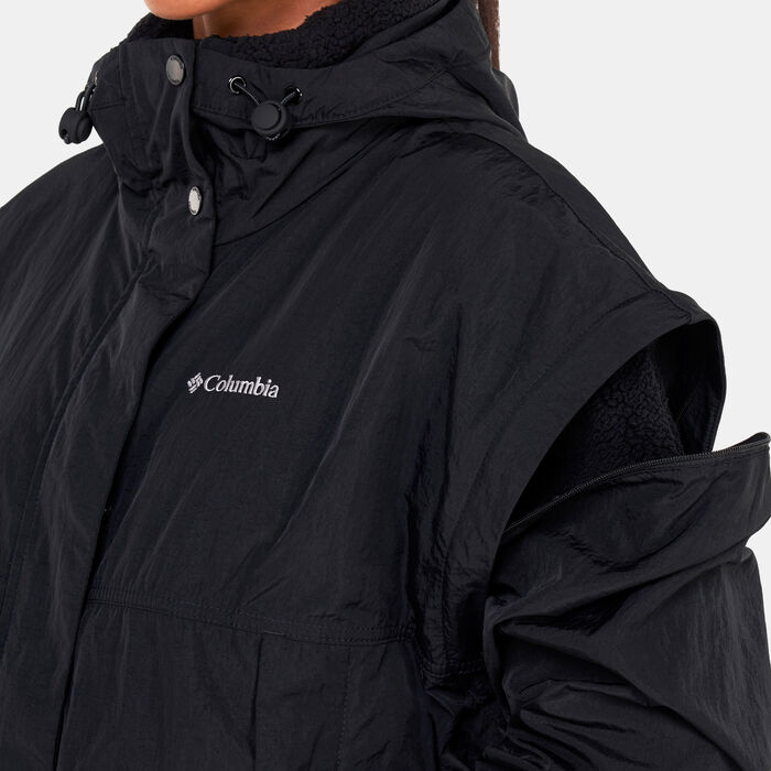Columbia Women's Laurelwoods™ Interchange Jacket Black Columbia Women's Laurelwoods™ Interchange Jacket Black image number 4