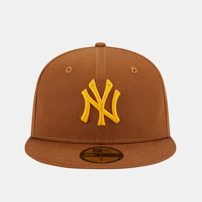 New Era Men's League Essentials 59FIFTY New York Yankees Cap Beige