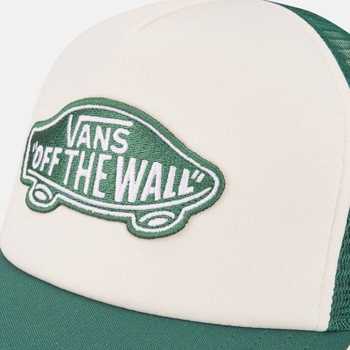 Vans Men's Classic Patch Curved Bill Trucker Cap Green image number 2