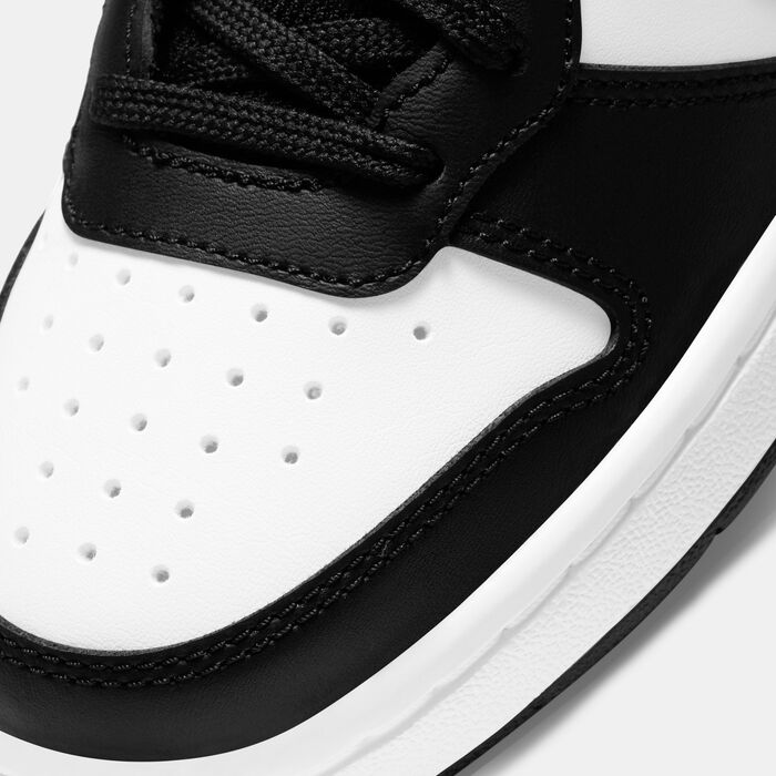 Nike Kids' Court Borough Mid 2 Shoes White Nike Kids' Court Borough Mid 2 Shoes White image number 5