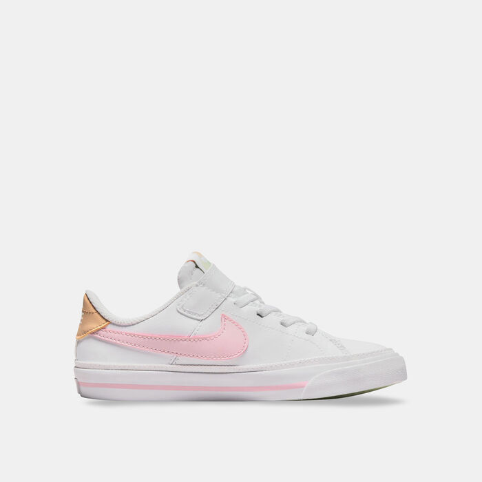 Nike Kids' Court Legacy Shoes White Nike Kids' Court Legacy Shoes White image number 1