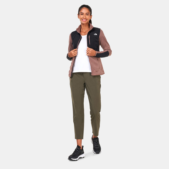 The North Face Women's Diablo Midlayer Fleece Jacket Beige The North Face Women's Diablo Midlayer Fleece Jacket Beige image number 2
