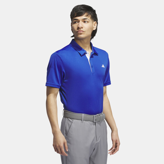 adidas Men's Drive Polo Shirt Blue adidas Men's Drive Polo Shirt Blue image number 2