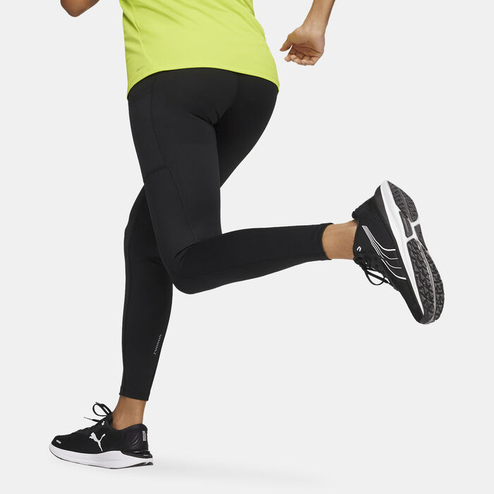 PUMA Women's Run Favourite VELOCITY Full-Length Running Leggings Black image number 3