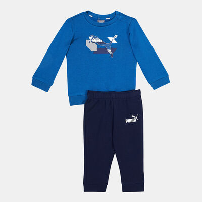PUMA  Kids' Minicats Power Sweatshirt and Sweatpants Set (Baby and Toddlers) Blue