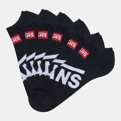 Vans Men's No-Show Socks (3 Pack) Black