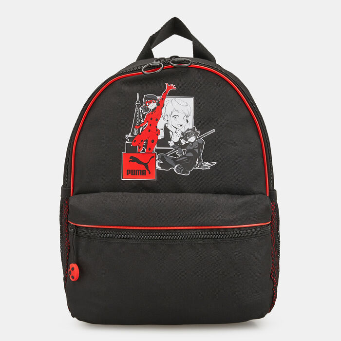 PUMA Kids' x MIRACULOUS Backpack Black PUMA Kids' x MIRACULOUS Backpack Black image number 0